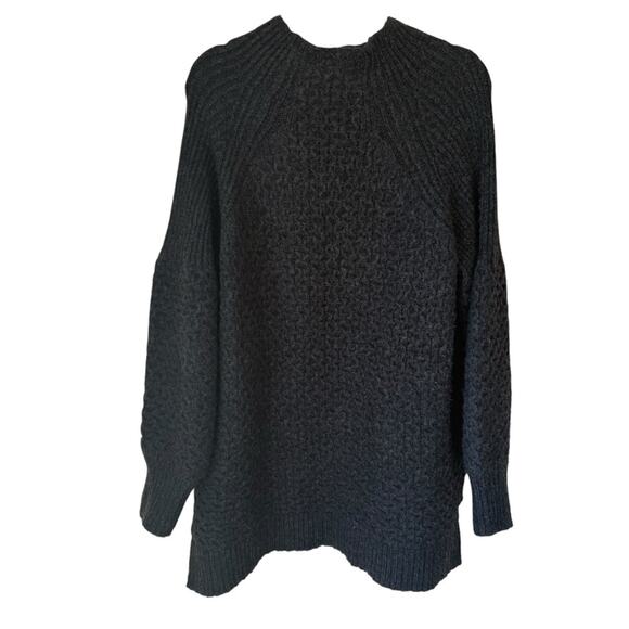 Anthropologie Alpaca Dark Gray  Knit Women's Sweater Size XL - Picture 2 of 4